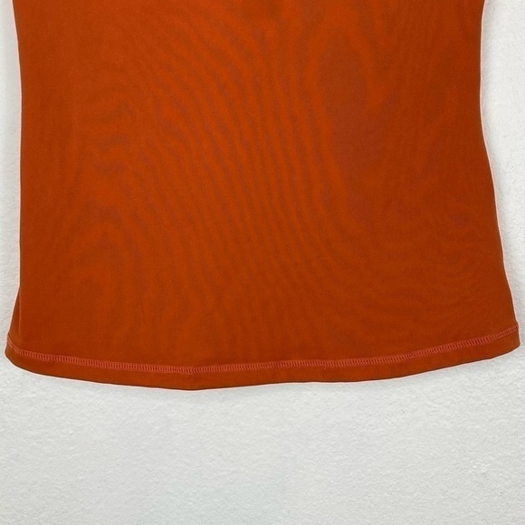 BUFF BUNNY Burnt Orange Open Back Training Gym Top Med - Picture 6 of 10